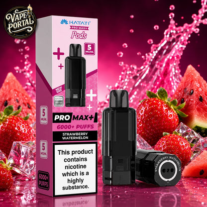 Hayati Pro Max Plus 6000 Pods Strawberry Watermelon