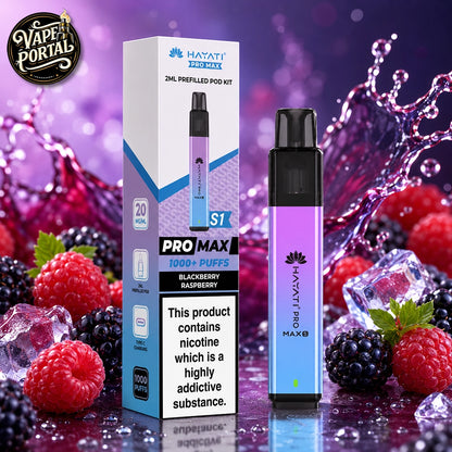 Hayati Pro Max S1 Prefilled Pod Kit Blackberry Raspberry