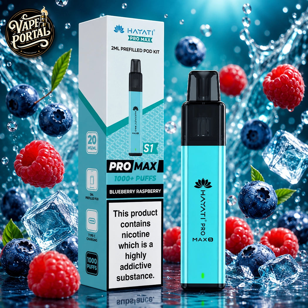 Hayati Pro Max S1 Prefilled Pod Kit Blueberry Raspberry
