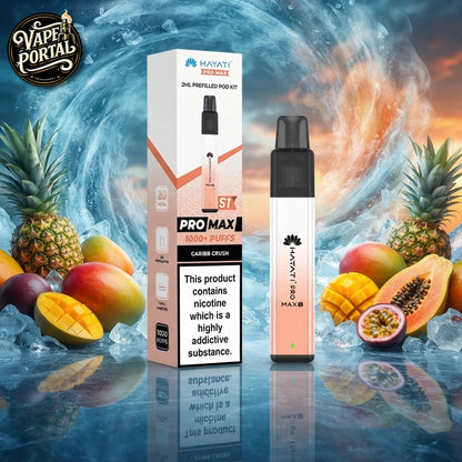 Hayati Pro Max 1 Prefilled Pod Kit Caribb Crush