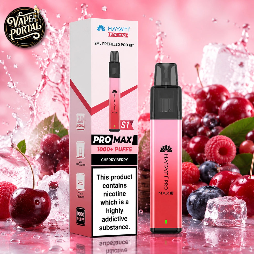 Hayati Pro Max 1 Prefilled Pod Kit Cherry Berry