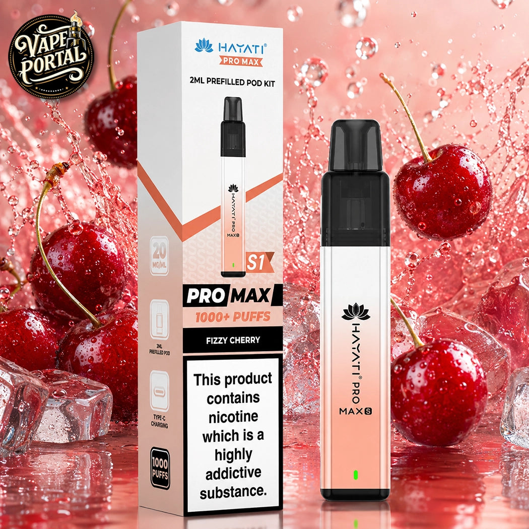 Hayati Pro Max S1 Prefilled Pod Kit Fizzy Cherry