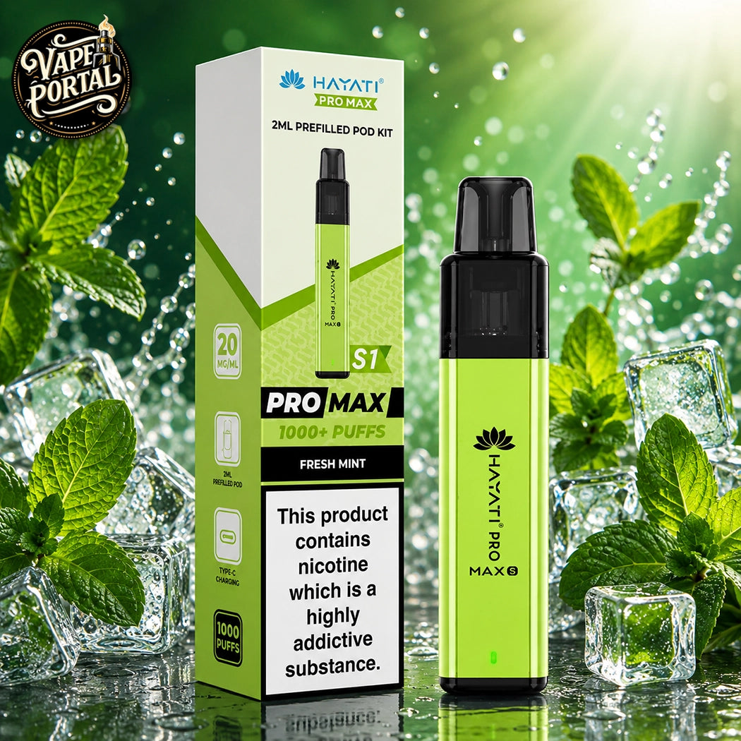 Hayati Pro Max S1 Prefilled Pod Kit Fresh Mint