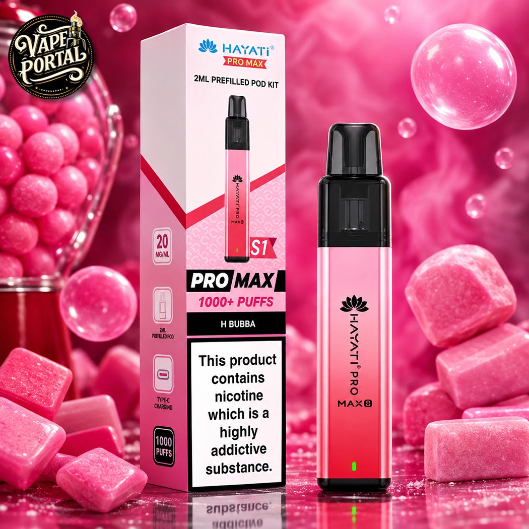 Hayati Pro Max S1 Prefilled Pod Kit H Bubba