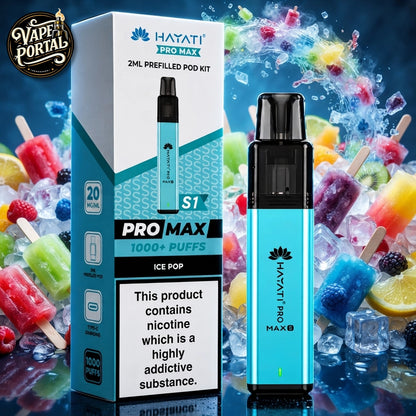 Hayati Pro Max S1 Prefilled Pod Kit Ice Pop