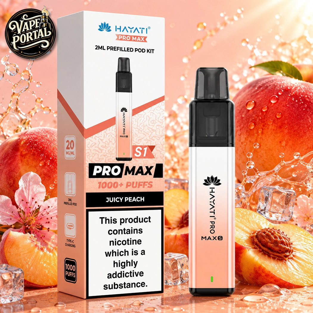 Hayati Pro Max S1 Prefilled Pod Kit Juicy Peach