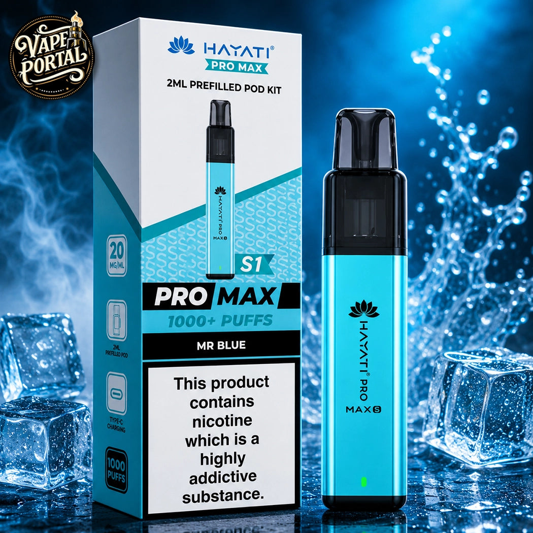 Hayati Pro Max S1 Prefilled Pod Kit Mr Blue