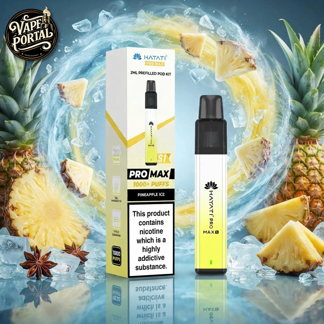 Hayati Pro Max S1 Prefilled Pod Kit Pineapple Ice