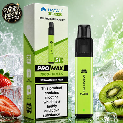 Hayati Pro Max S1 Prefilled Pod Kit Strawberry Kiwi
