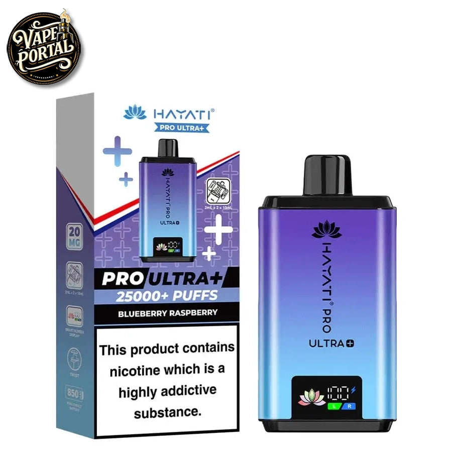 Hayati Pro Ultra Plus 25000 Prefilled Pod Kit Blueberry Raspberry