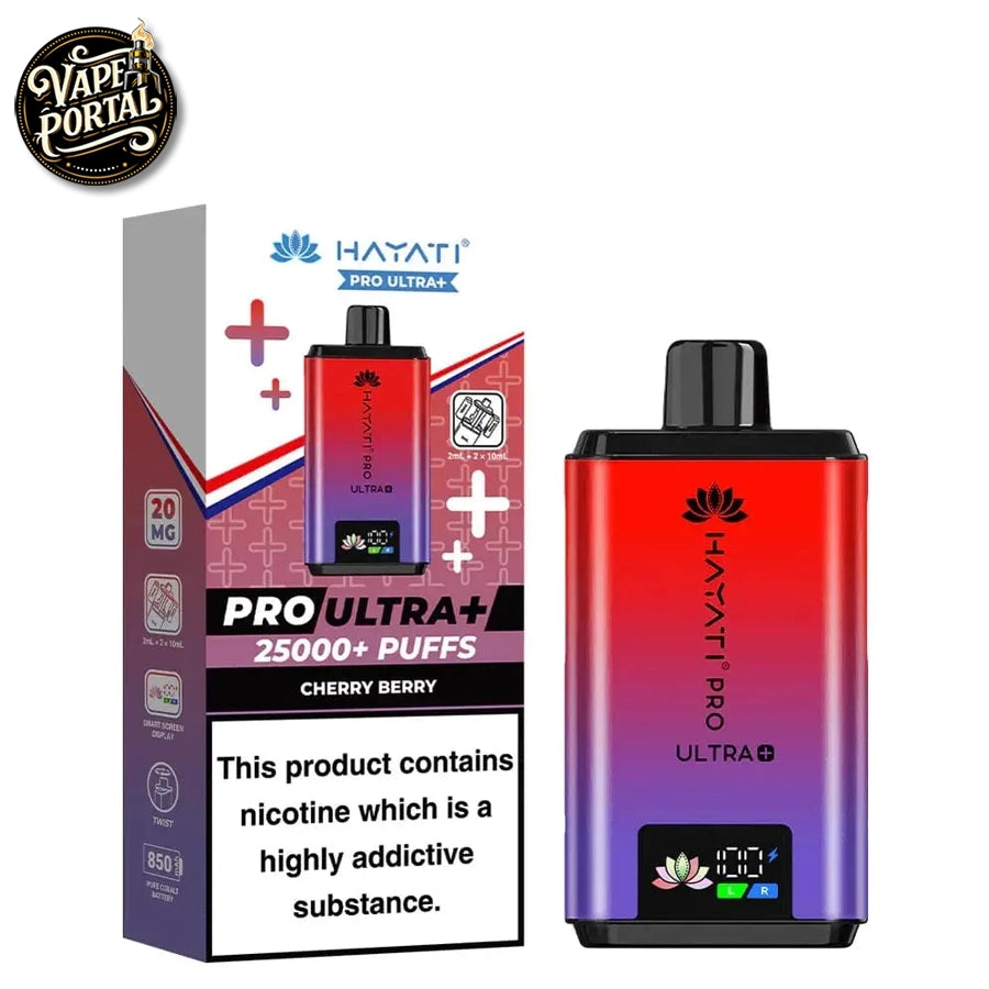 Hayati Pro Ultra Plus 25000 Prefilled Pod Kit Cherry_Berry