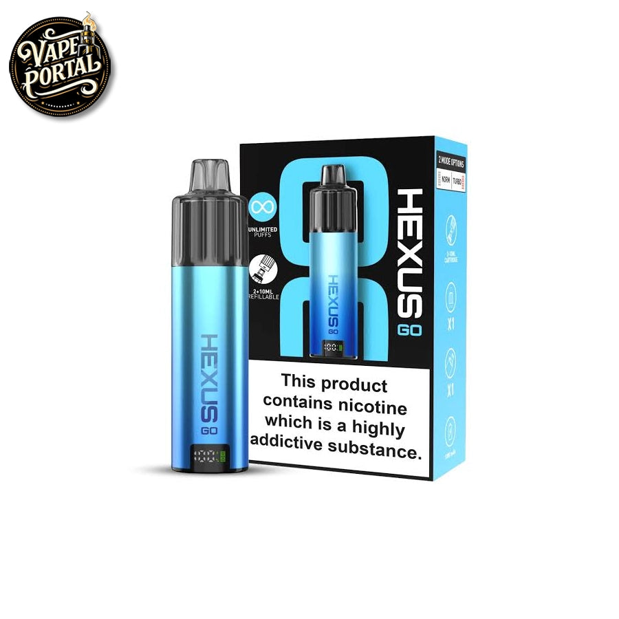 Hexus Go 2+10 Vape Pod Kit Blue Gradient