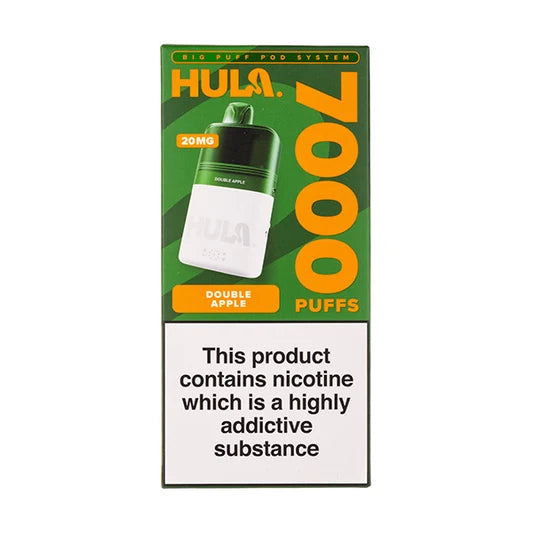 Hulu 7000 Prefilled Pod Kit Hawaii Double Apple