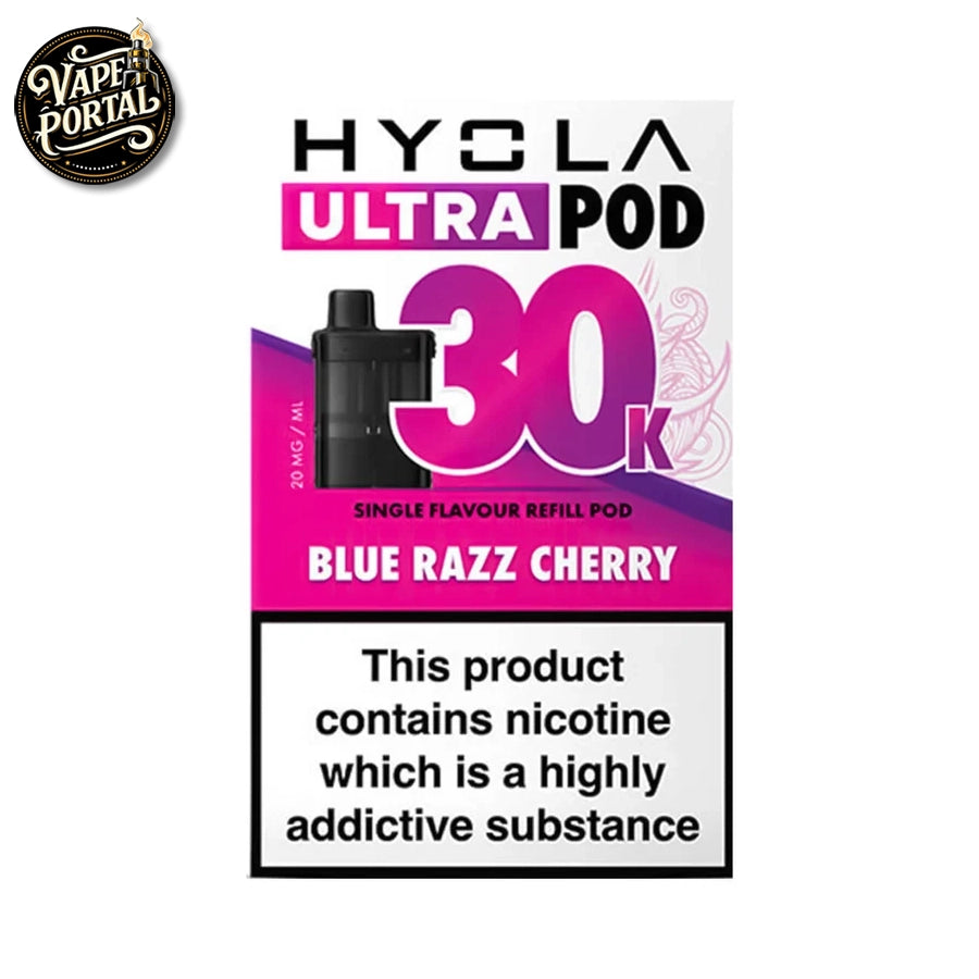 Hyola Ultra 30K Refill Pack Blue Razz Cherry