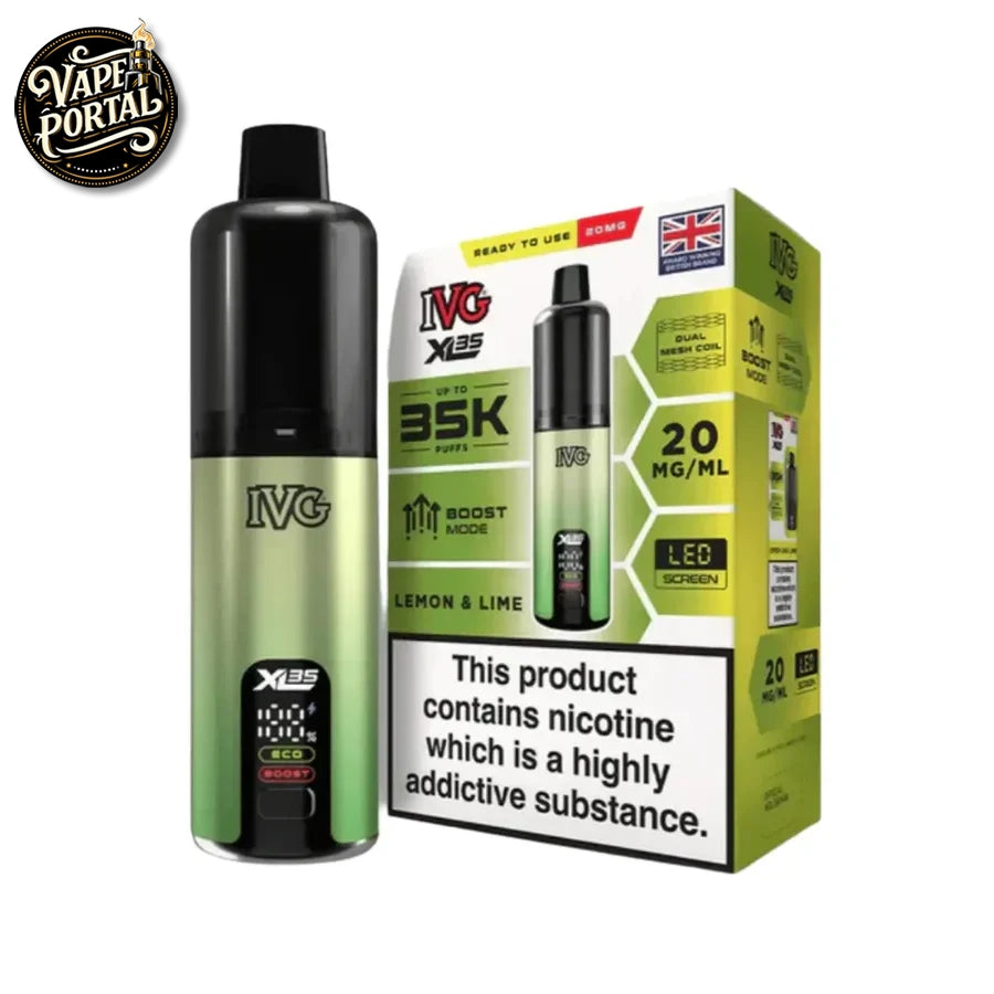 IVG XL 35K Prefilled Pod Kit Lemon Lime