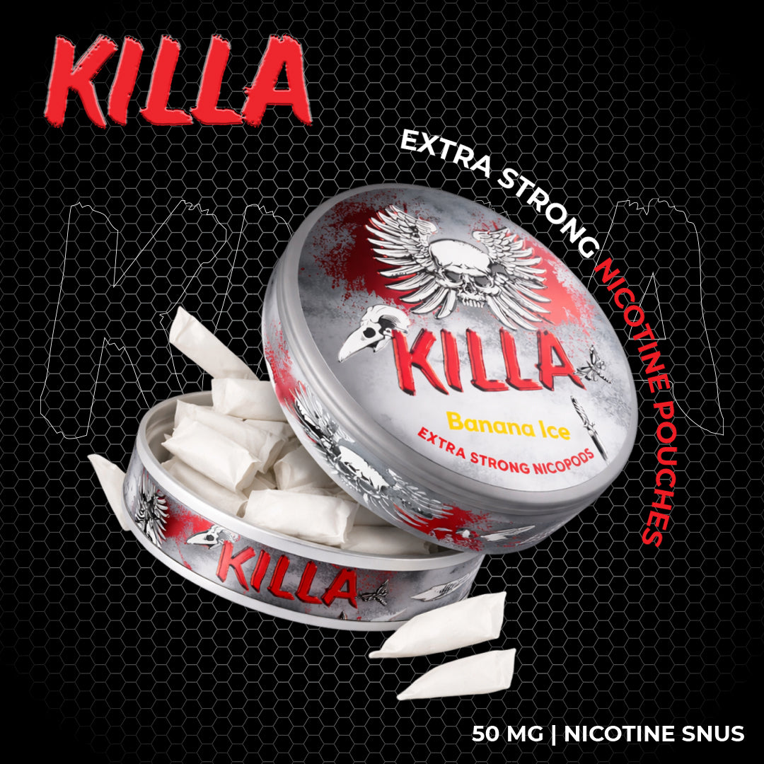 Killa Extra Strong Nicotine Pouches | 50 MG