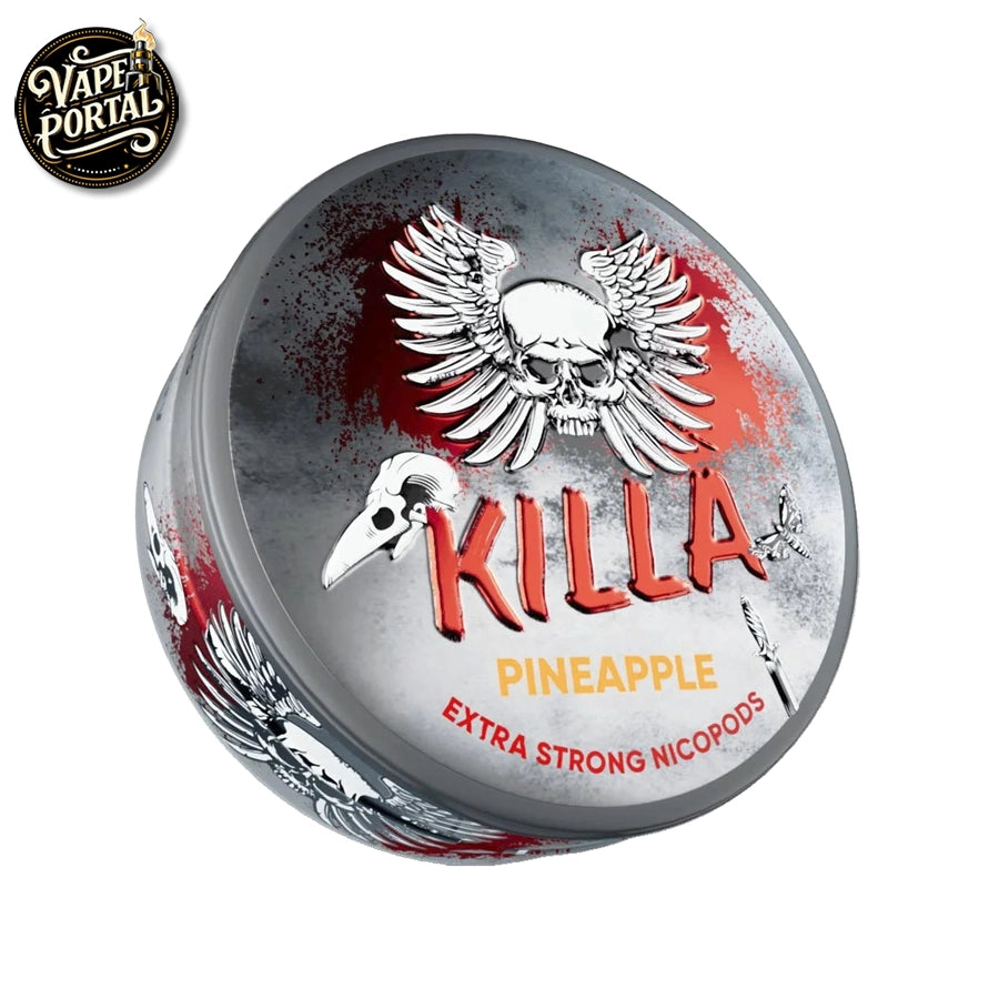 Killa Extra Strong Nicotine Pouches 50 MG Pineapple