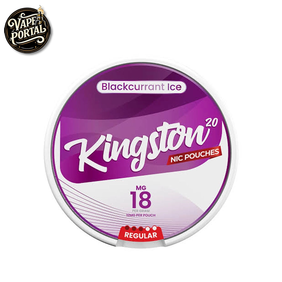 Kingston Nicotine Pouches 18mg Blackcurrant Ice