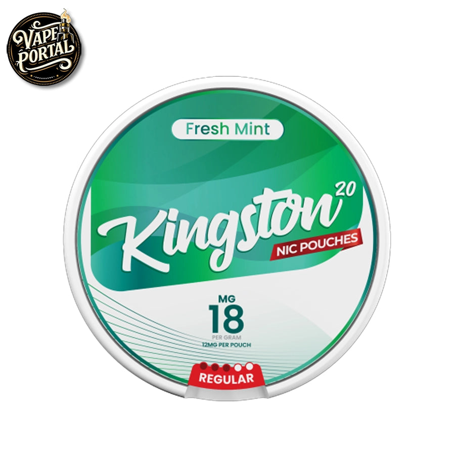 Kingston Nicotine Pouches 18mg Fresh Mint