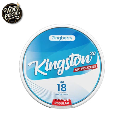 Kingston Nicotine Pouches 18mg Zingberry