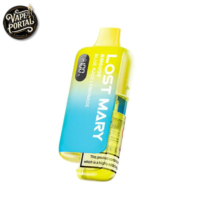 Lost Mary BM6000 Refillable Vape Kit Blue Razz Lemonade