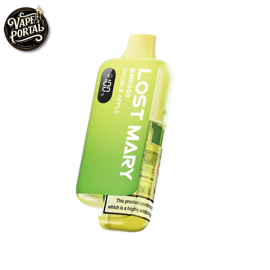Lost Mary BM6000 Refillable Vape Kit Double Apple