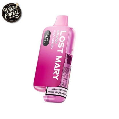 Lost Mary BM6000 Refillable Vape Kit Fizzy Cherry