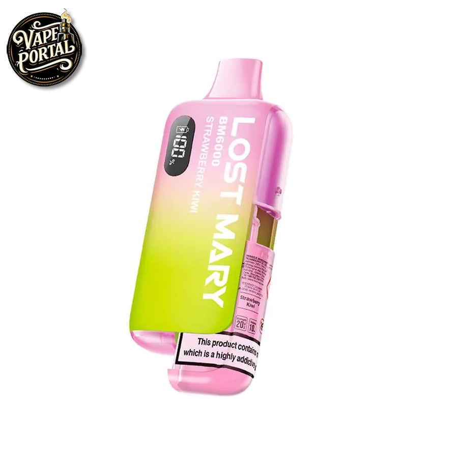 Lost Mary BM6000 Refillable Vape Kit Strawberry Kiwi