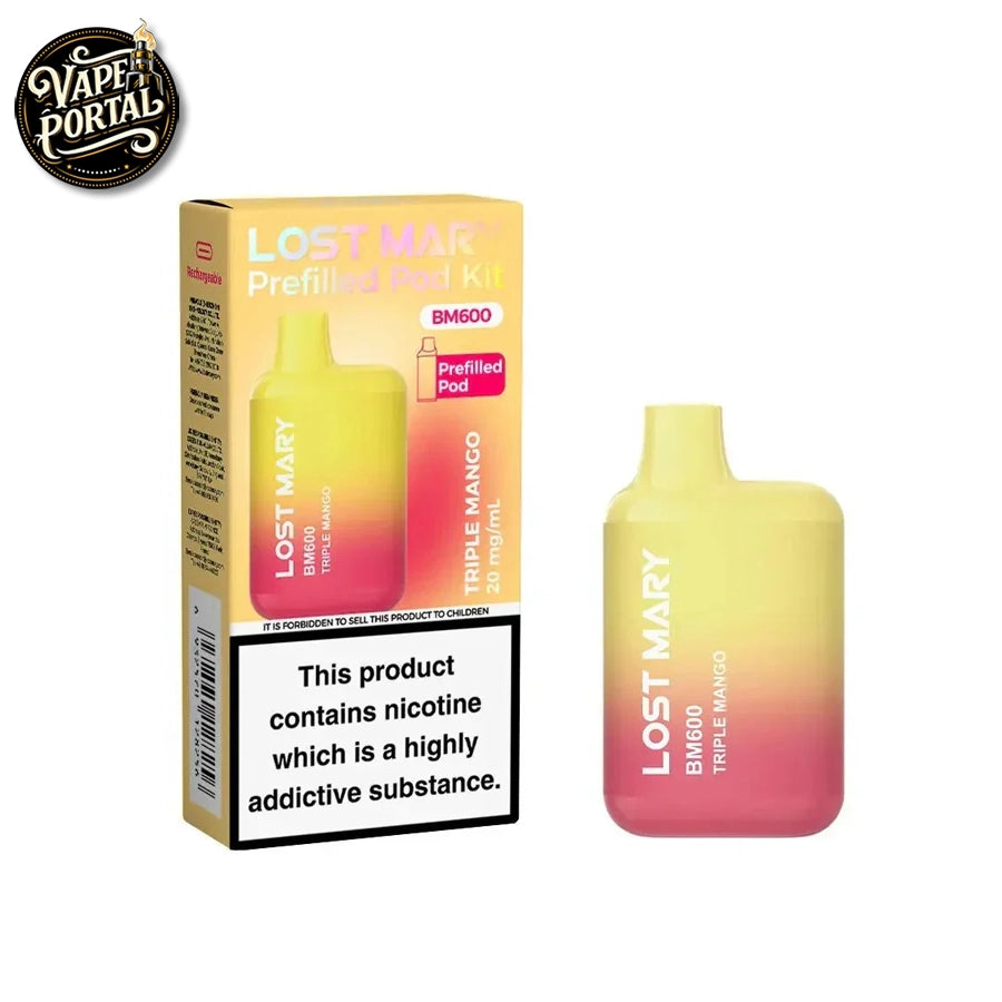 Lost Mary BM600 Prefilled pod Kit Triple Mango