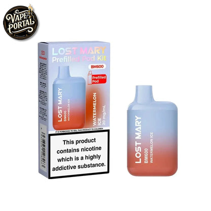 Lost Mary BM600 Prefilled pod Kit Watermelon Ice