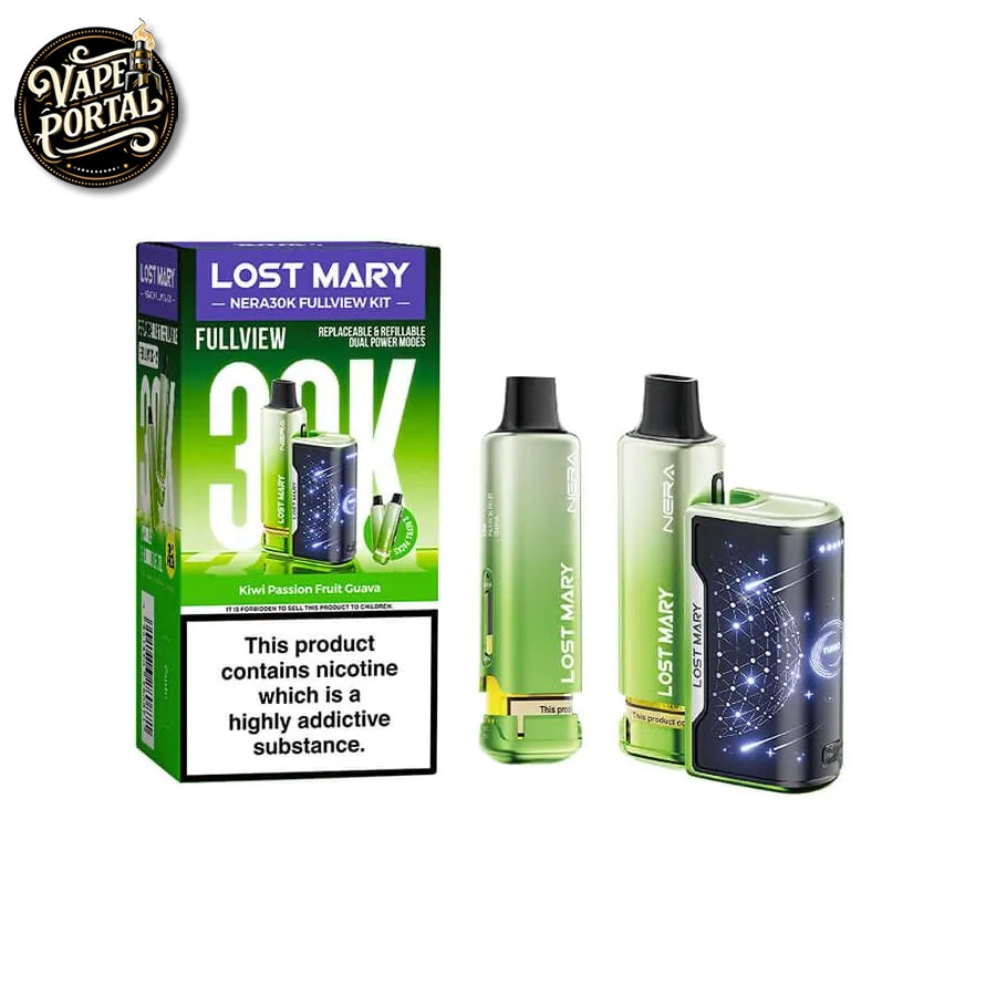 Lost Mary Nera 30K Kit Kiwi Passion Fruit Guava