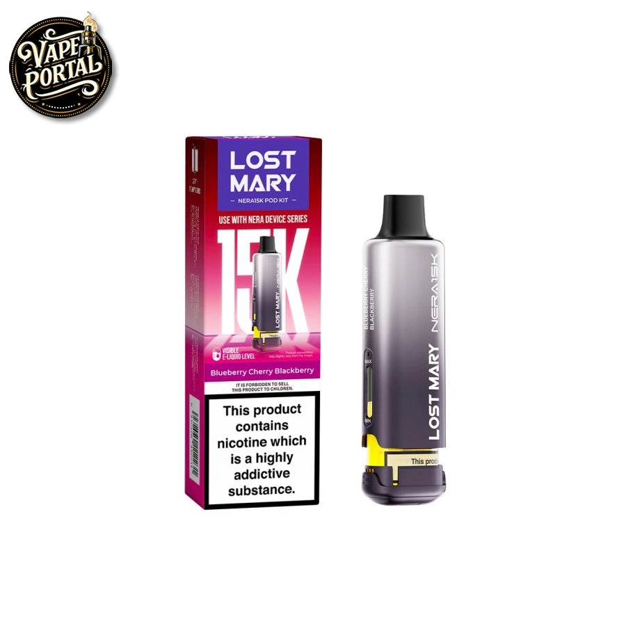 Lost Mary Nera Fullview Refill Pack Blueberry Cherry Blackberry