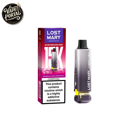 Lost Mary Nera Fullview Refill Pack Blueberry Cherry Blackberry