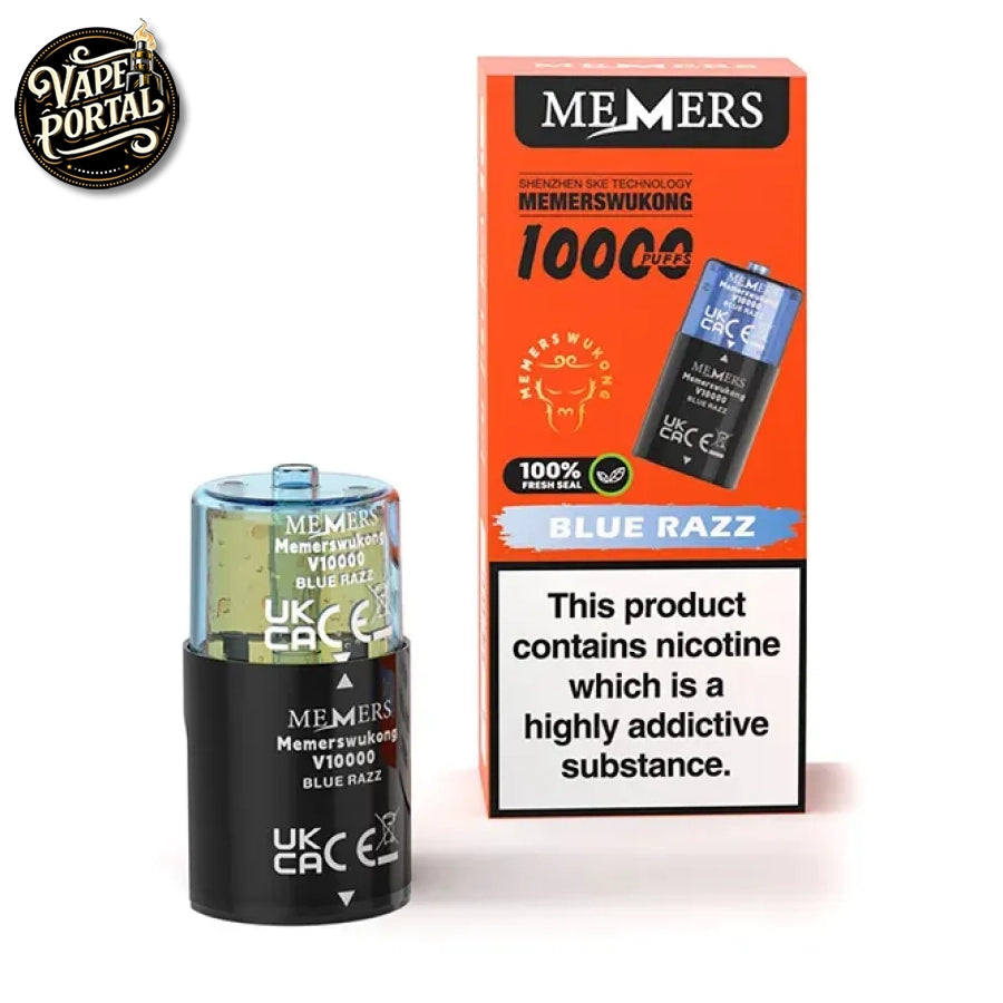 Memers 10k Refill Pods Blue Razz