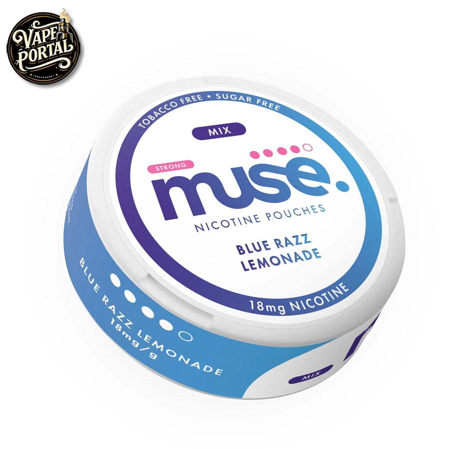 Muse Nicotine Pouches (SNUS) 18mg Blue Razz Lemonade