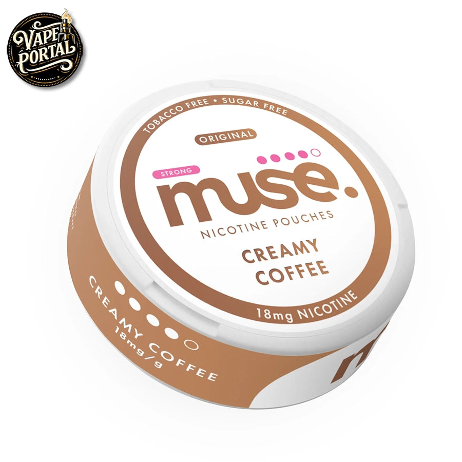 Muse Nicotine Pouches (SNUS) 18mg Creamy Coffee