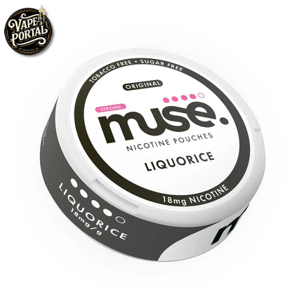 Muse Nicotine Pouches (SNUS) 18mg Liquorice