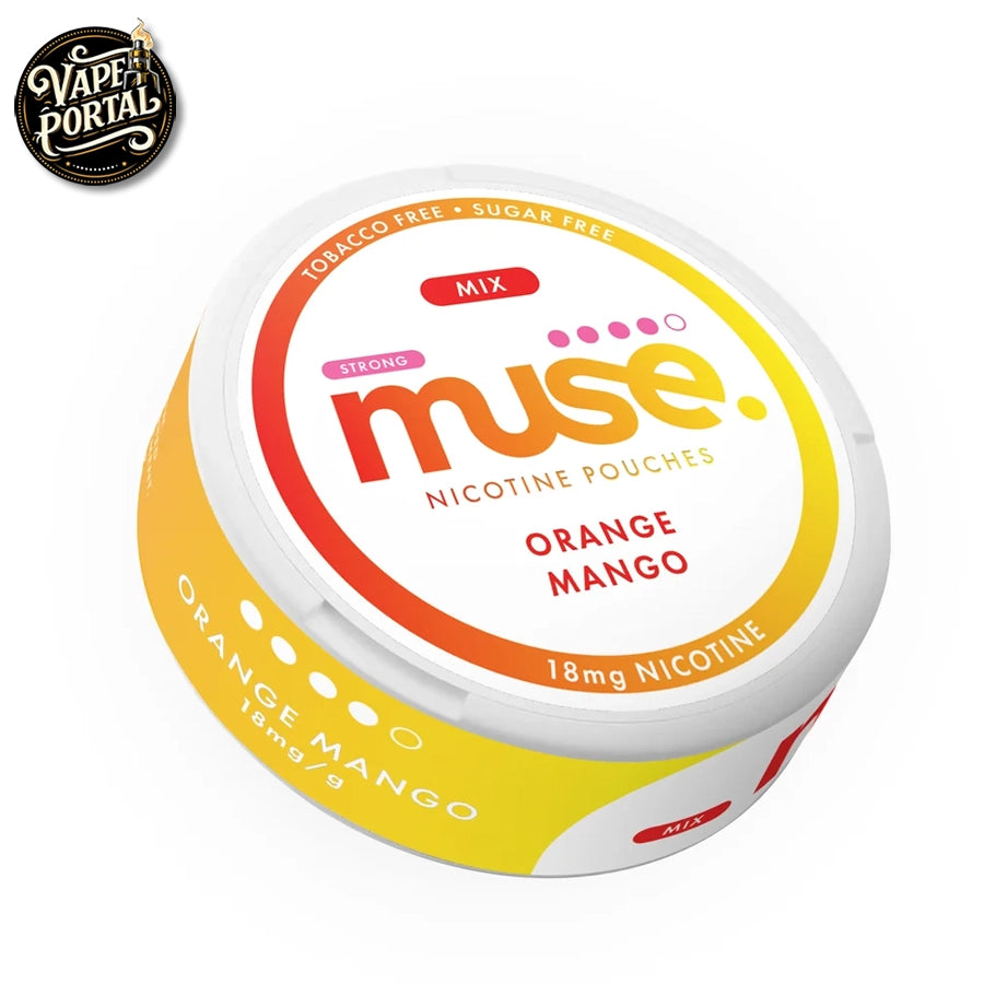 Muse Nicotine Pouches (SNUS) 18mg Orange Mango