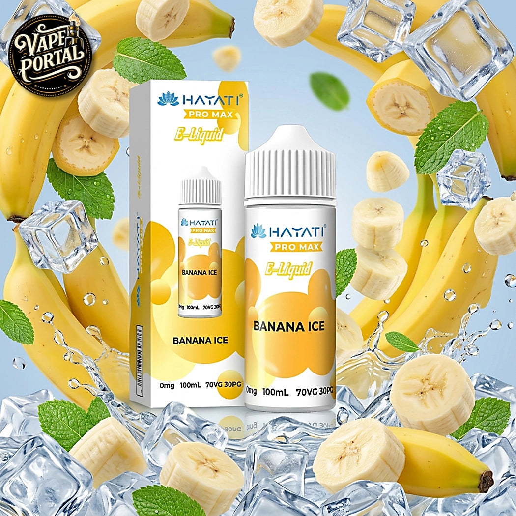 Hayati Pro Max Nic Salts 10ml Banana Ice