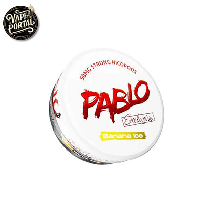 Pablo Exclusive Snus 50mg Nicotine Pouches Banana Ice