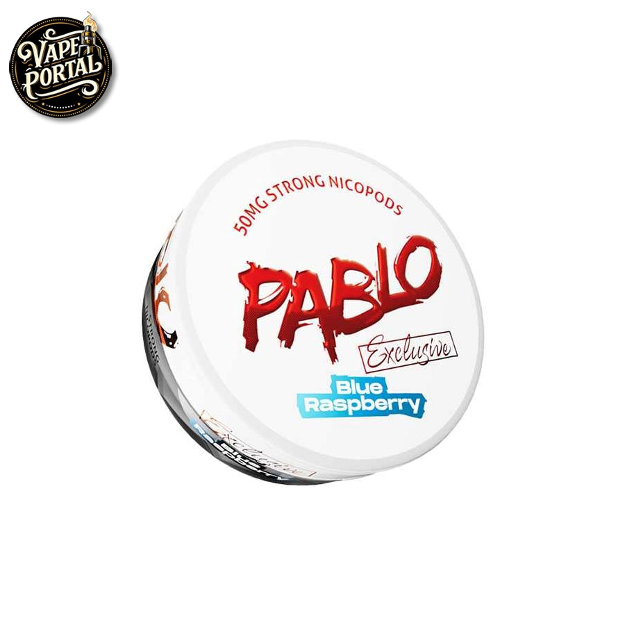 Pablo Exclusive Snus 50mg Nicotine Pouches Blue Raspberry