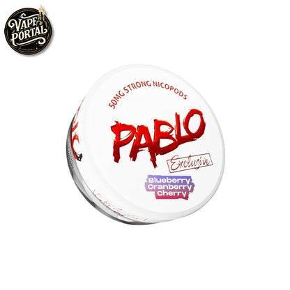 Pablo Exclusive Snus 50mg Nicotine Pouches Blueberry Cranberry Cherry