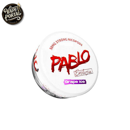 Pablo Exclusive Snus 50mg Nicotine Pouches Grape Ice
