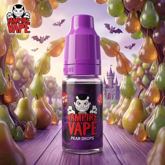 Pear Drops Freebase Vape Juice 10ml | Vampire Vape