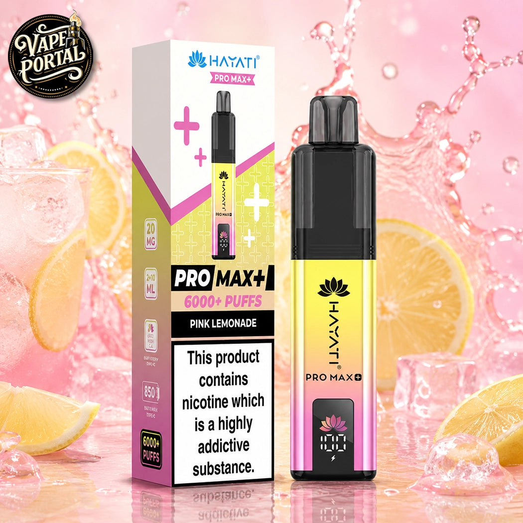 Hayati Pro Max+ 6000 Puffs Pink Lemonade