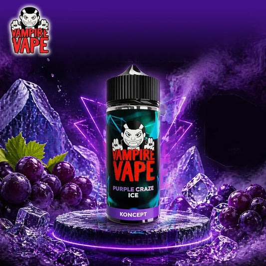 Vampire Vape 70/30 Purple Craze Ice 100ml Shortfill E-liquid