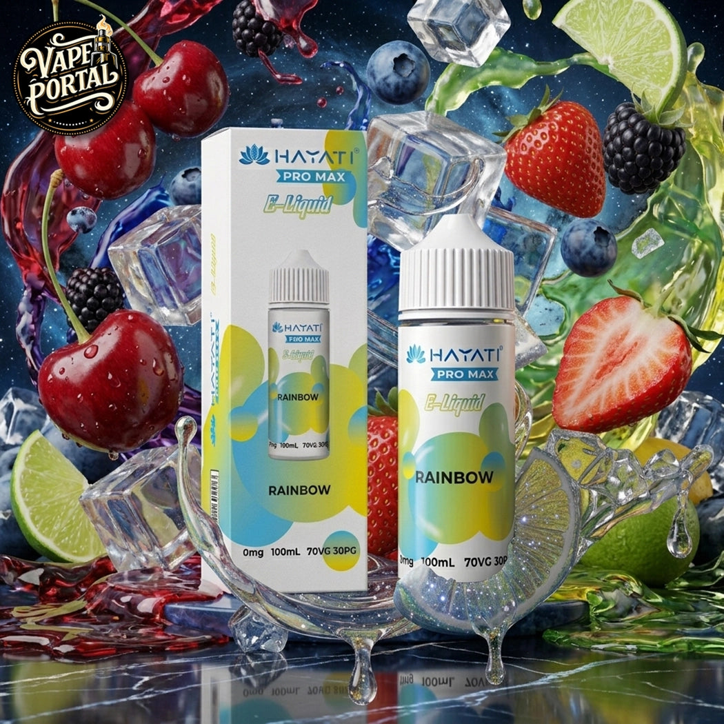 Hayati Pro Max Nic Salts 10ml Rainbow