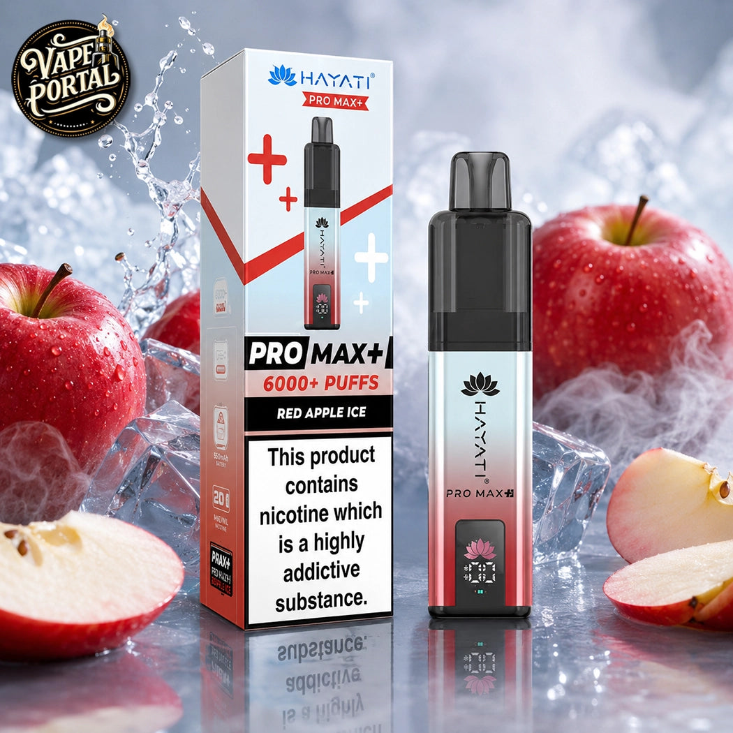 Hayati Pro Max+ 6000 Puffs Red Apple Ice
