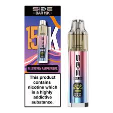 SKE Bar 15K Puffs Prefilled Pod Kit Blueberry Raspberries