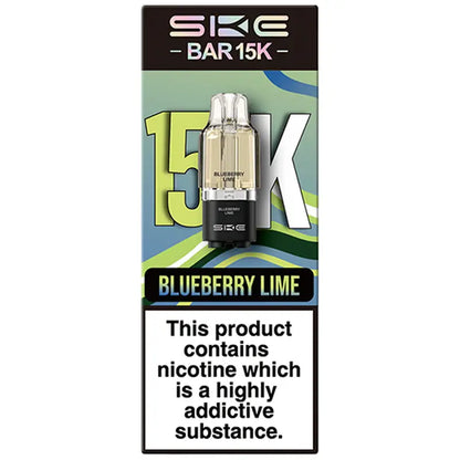SKE Bar 15K Refill/Replacement Pod Blueberry Lime